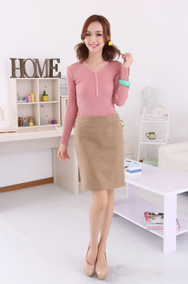 高档毛呢半身裙 品质与实用的时尚典范